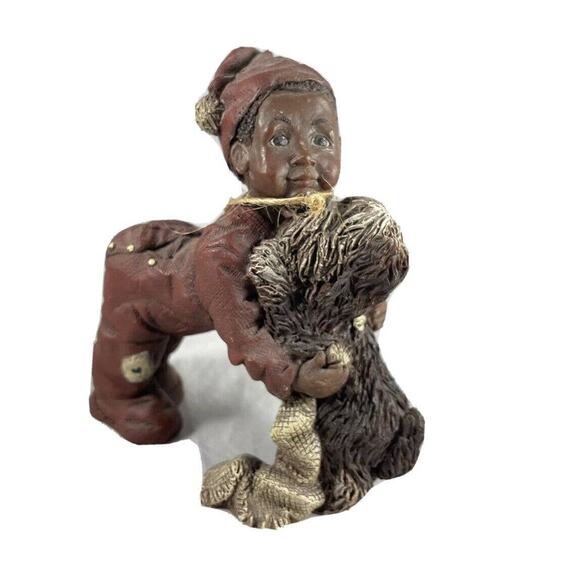 Sarah's Attic Collectible Figurines Limited Edition USA Black Heritage Christmas - Picture 1 of 7